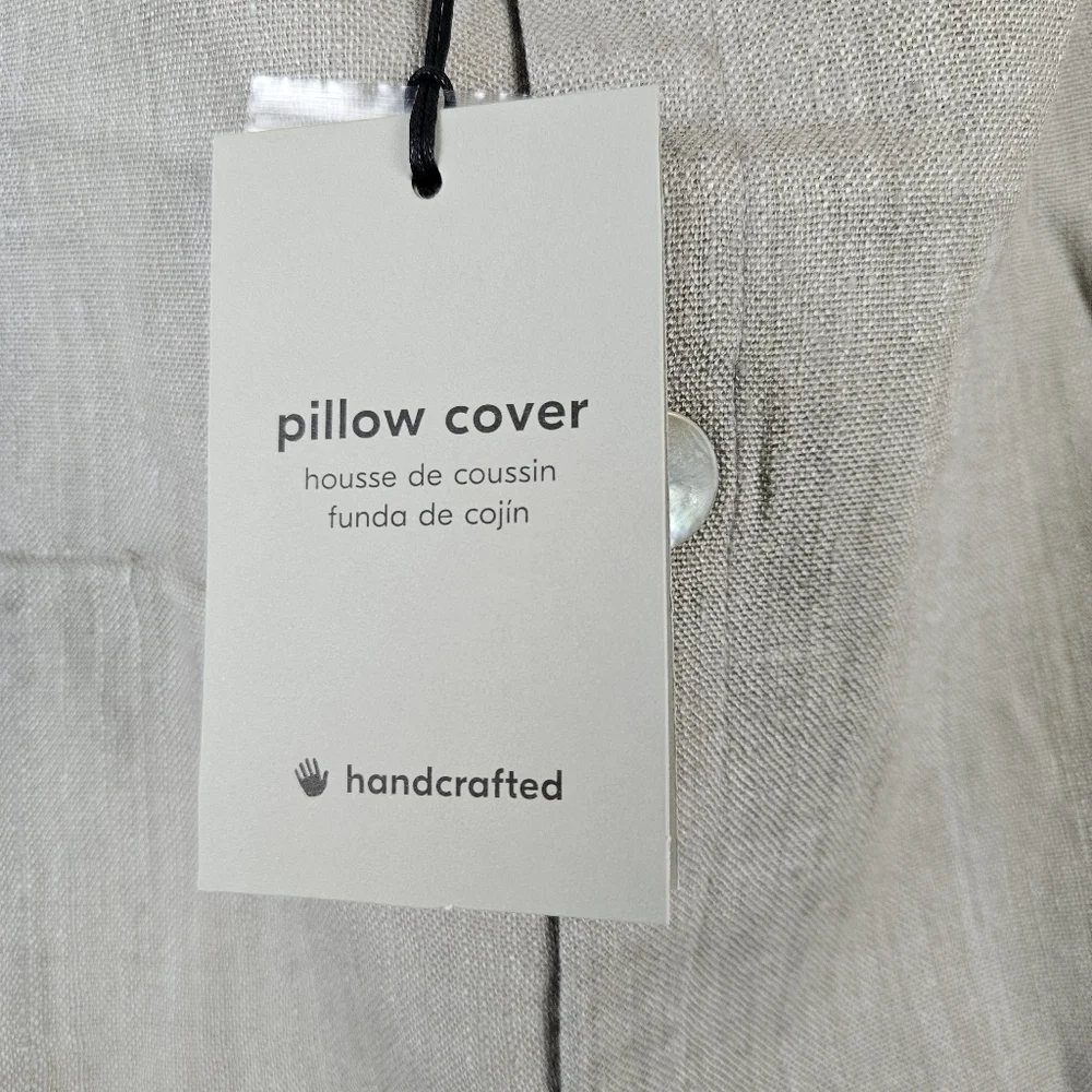 West Elm Square (Silk, Cotton & Rayon) Throw Pillow Cover Case 19.5